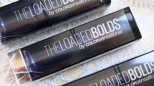 Maybelline The Loaded Bolds lipsticks has soft buttery thick texture, moisturizing, high pigmentation and long lasting. Bold colors for bold personality