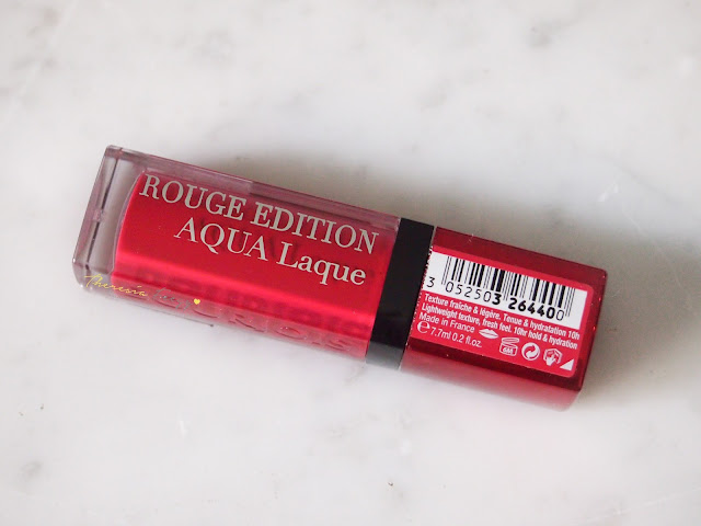 Bourjois Aqua Laque have made their way to the counters in Indonesia! This range gives high shine, non sticky, moisturizing, non drying, light weight yet high pigmentation, all together in one product. If you hate lipgloss give this product a try you will love it! Theresia Feegy, beauty writer and makeup artist jakarta