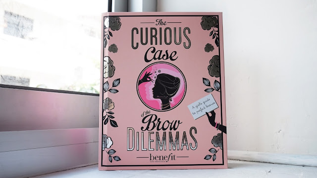 THE PROPER AND COMPLETE STEPS OF MY UPDATED EYEBROW ROUTINE WITH "THE CURIOUS CASE OF THE BROW DILEMMAS" BENEFIT COSMETICS INDONESIA BROW ZINGS, GIMME BROW AND HIGH BROW REVIEW, SWATCHES AND YOUTUBE TUTORIAL The curious case of the brows dilemma by Benefit Cosmetics. A full book of everyone's eyebrow dilemma from too thin, too thick, how to shape and what products to use. A complete guidance for the beginner in eyebrow lesson and the products are brow zings, high brow and gimmer brow.