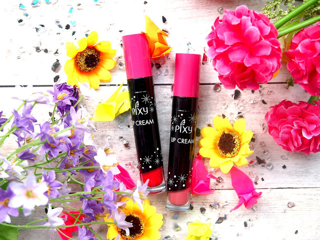 PIXY LIP CREAM IN 01 CHIC ROSE AND 03 CLASSIC RED REVIEW, SWATCHES AND PHOTO. Pixy Lip cream in 01 chic rose and 03 classic red. Price RP 45.000. The consistency, the color pigmentation and staying power is amazingly high! Lightweight on the lips and the scent is sweet. It is easy to blend and spread on the lips. Settles into the lips quickly and doesnt leave sticky residue.
