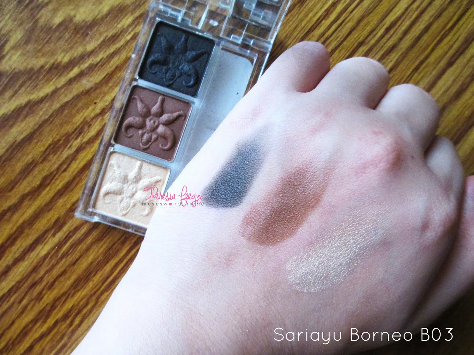 TOP 5 DAY TO NIGHT EYESHADOW KIT/PALETTE (RECOMMENDATION FOR SMOKEY EYES AND TRAVEL) makeup palette or kit that are versatile for day to night makeup look. All varies from local indonesia, to drugstore to high end, sariayu borneo eyeshadow b03. inglot diy palette, lorac pro to go palette, iillamasqua natural quad eyeshadow, makeover trivia eyeshadow in emperor brown,