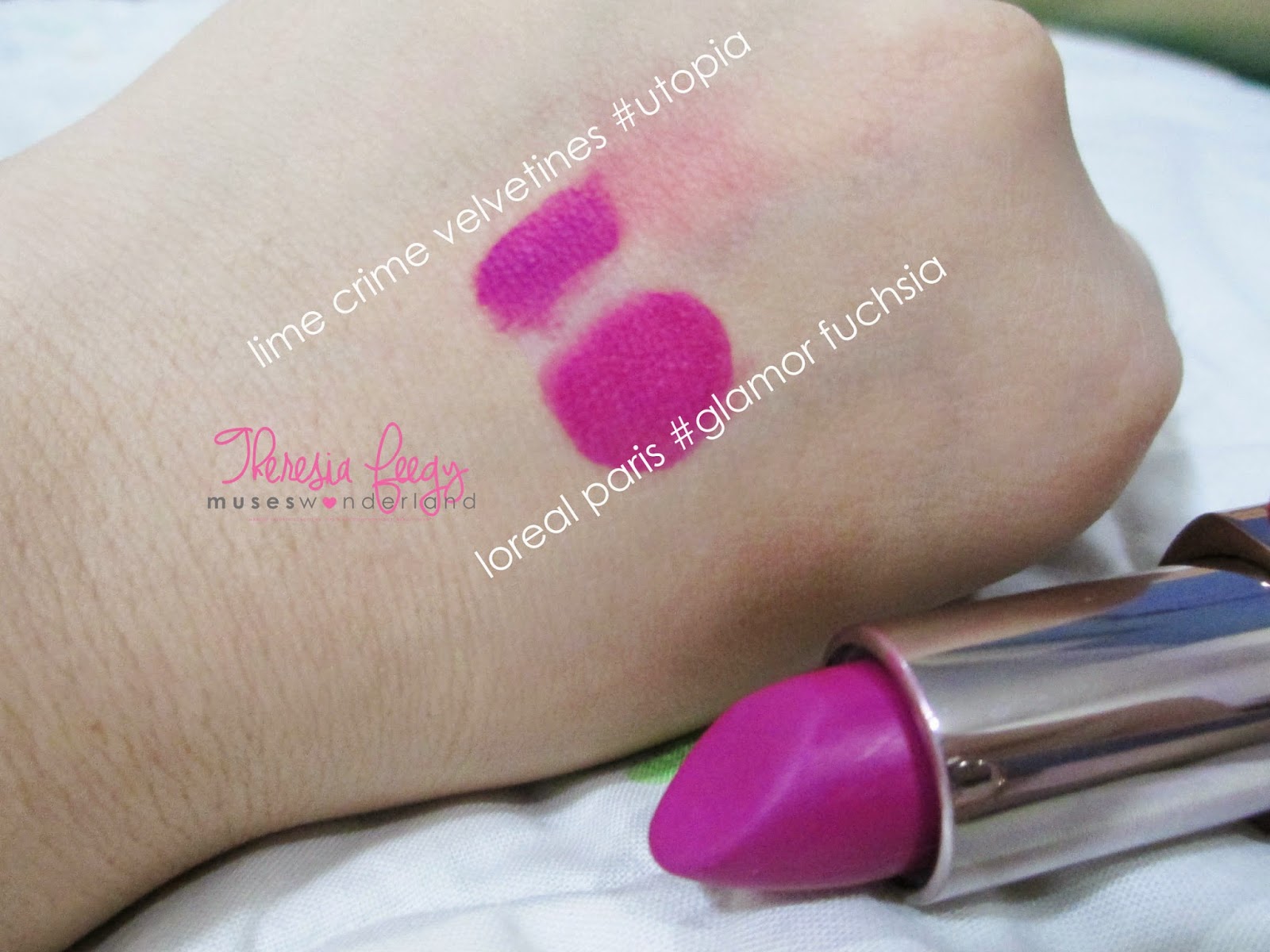 LIME CRIME VELVETINES #UTOPIA REVIEW, SWATCHES & DUPE