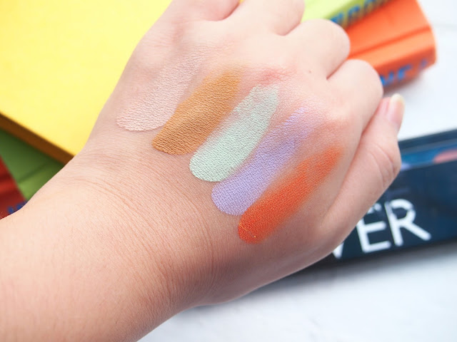 MAKE OVER CAMOUFLAGE CREAM FACE CONCEALER REVIEW AND ALL ABOUT COLOR CORRECTOR? Make Over Camouflage Cream Face Concealer is one amazing palette for skin correctors. It comes in 5 different colors in one palette to hide dark circles, redness and dullness. At the price of RP 105.000, it makes Make Over Camouflage Cream Face Concealer a must have product for all MUA.