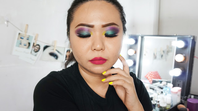 DISNEY VILLAIN HALLOWEEN INSPIRED LOOK- MALEFICENT BEAUTY MAKEUP TUTORIAL How to look like Maleficent for halloween. A Maleficent inspired beauty makeup for halloween if you are looking to turn into one. A touch of green, purple and yellow for the eyes with the matte red lipstick. An easy beautiful halloween makeup inspired by disney villain Maleficent perfect for you who wants to go as a disney villain this halloween. Come and Join my Makeup and Hairdo Course to learn the technique with Theresia Feegy in Jakarta. Available for Personal Makeup Course, Advance Intense Pro Makeup Course, One Day Wedding Makeup Course and Basic Hairdo Course. For pricing and inquiries, kindly email to muses.wonderland@yahoo.com