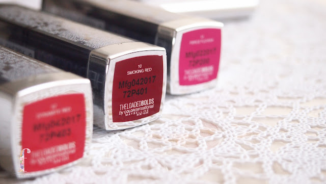 Maybelline The Loaded Bolds lipsticks has soft buttery thick texture, moisturizing, high pigmentation and long lasting. Bold colors for bold personality