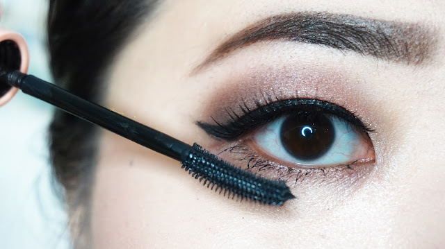 Get longer thicker lashes with benefit cosmetics they're real mascara and roller lash mascara. if you have short, soft and thin lashes get these two mascara and you will have an amazing both upper and lower lashes. they're real mascara is for lengthening and roller lash (perfect for asian eyes) is for volume.