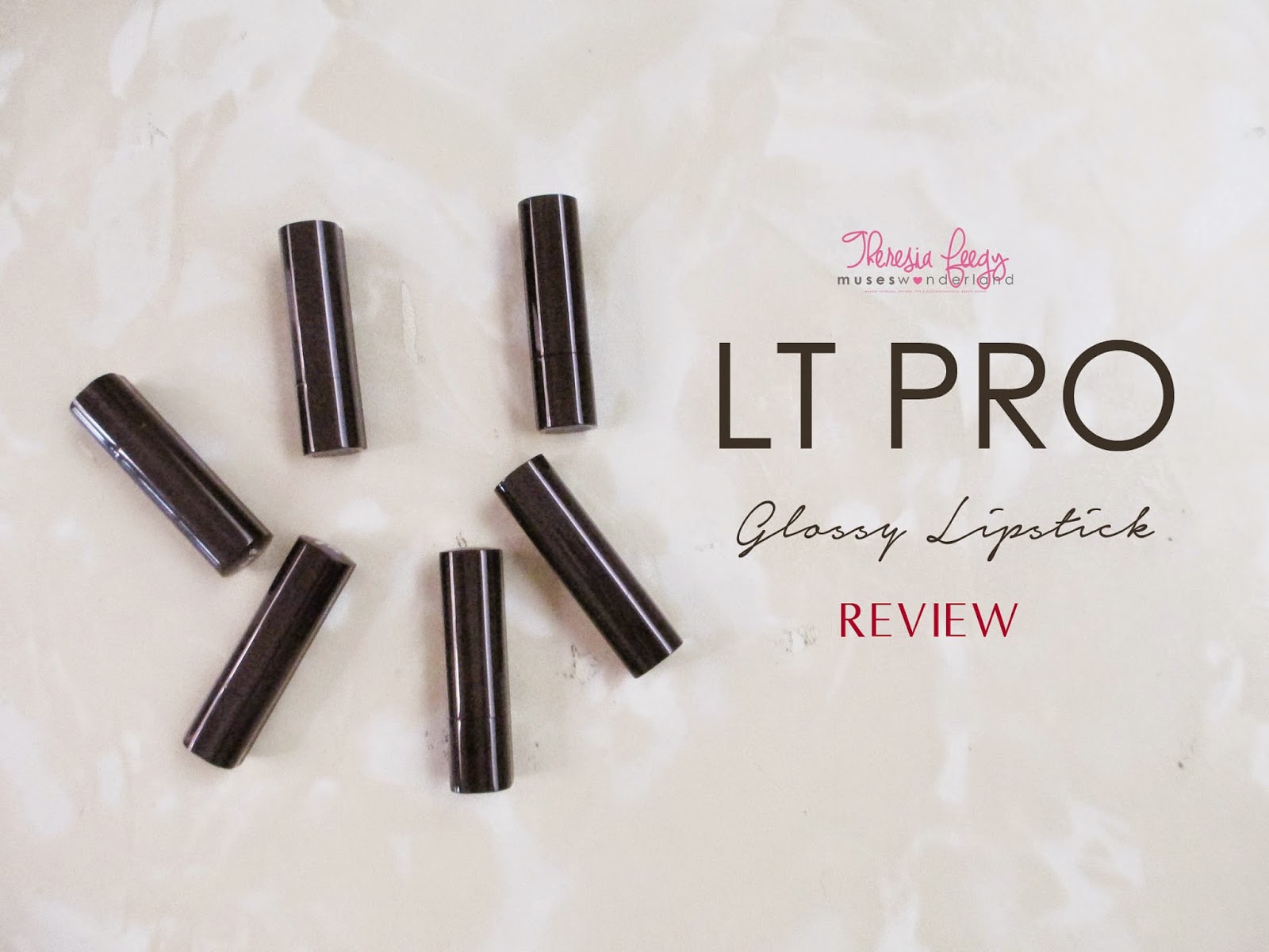 LT PRO GLOSSY LIPSTICK #01 HAPPY ROSE #02 GINGER RED #03 SANDY BROWN #04 FANTASTIC ORANGE #05 BROWNISH PINK #07 MAGENTA REVIEW AND SWATCHES. lipstick terbaru dari lt pro bernama glossy lipstick. review dan swatches warna dari koleksi lt pro glossy lipstick. di coba oleh salah satu top blogger di indonesia. moisturizing, melembabkan, pigmentasi tinggi, high pigmentation dan long lasting, tahan lama. pilihan semua makeup artist professional di indonesia
