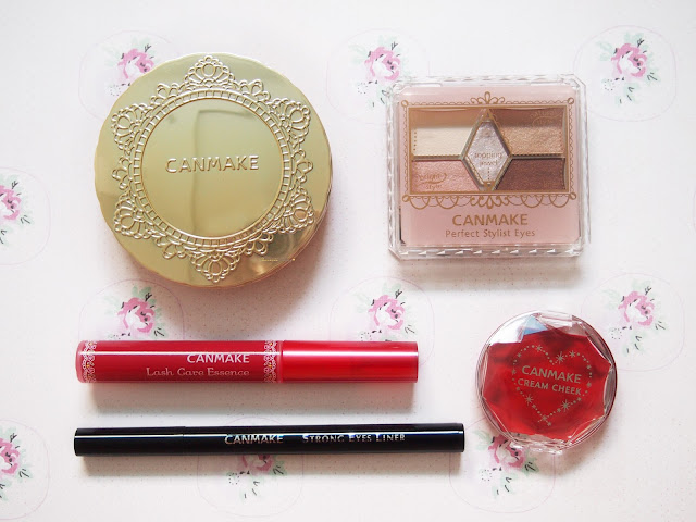 CANMAKE MAKEUP FOR KAWAII TREND IS HERE IN INDONESIA - REVIEW AND SWATCHES Kawaii makeup trend from Canmake Japan for Indonesia. A variety affordable makeup authentic delivered from Japan is here in Indonesia! It is perfect for summer because for its natural and fresh look. cream cheeks, lash care essence, strong liner eyes eyeliner, marshmallow powder.