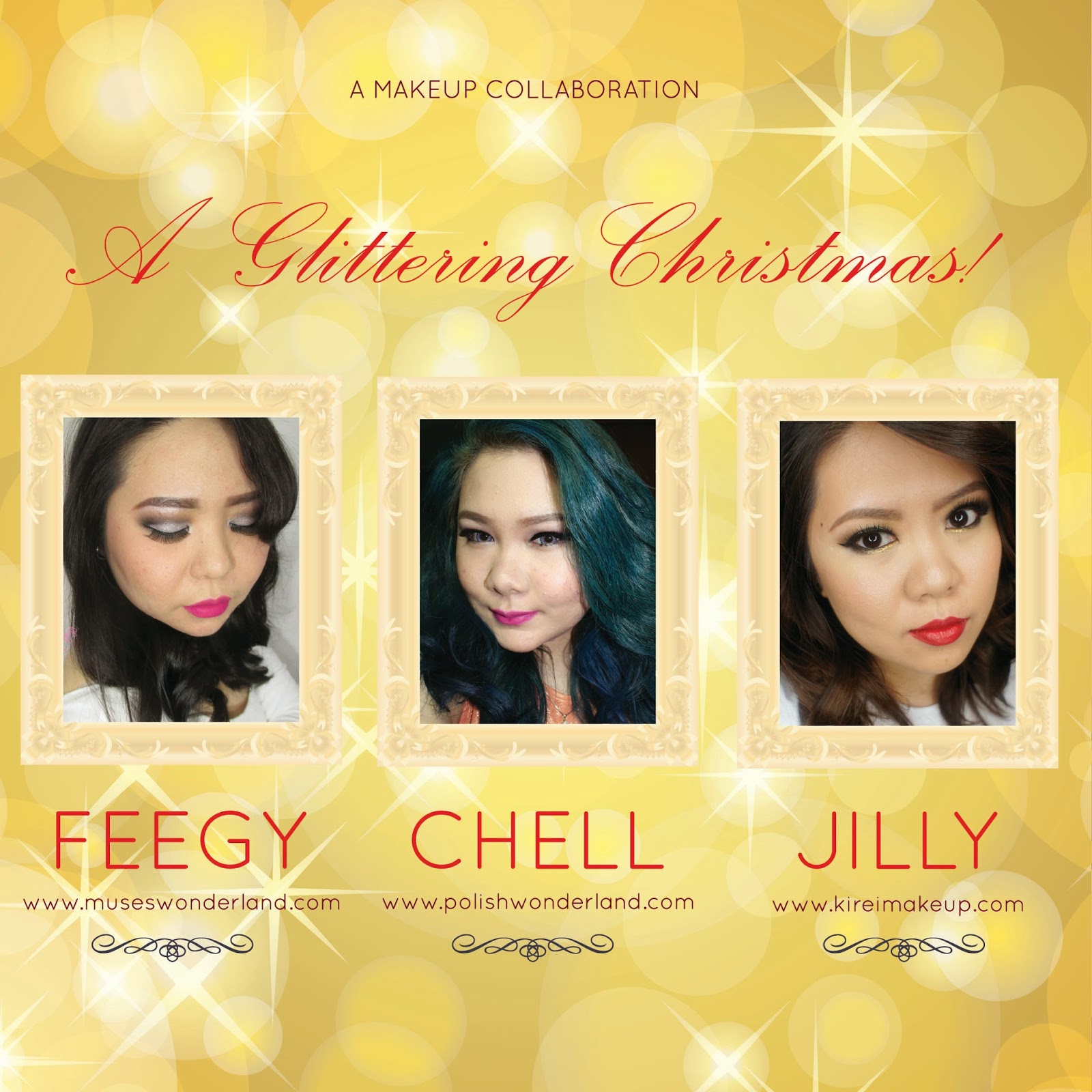 CHRISTMAS LOOK COLLABORATION IN SMOKEY SILVER LOOK