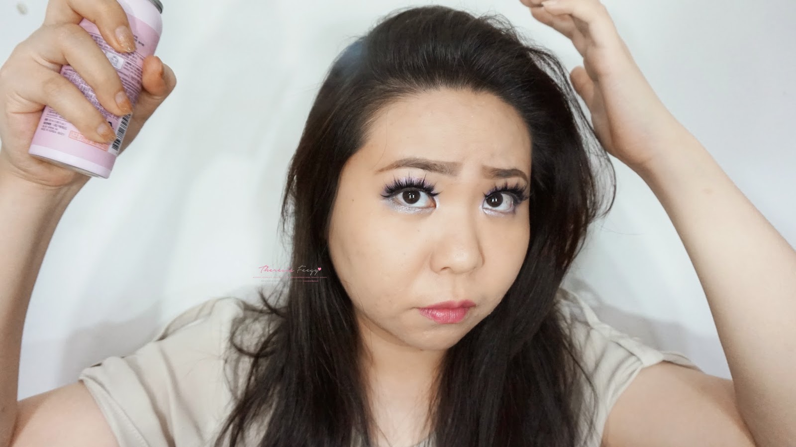GET HEALTHY FRESH LOOKING HAIR IN 5 MINUTES WITH ETUDE HOUSE OH MY GOODNESS! DRY SHAMPOO - REVIEW, TEST AND PHOTO.