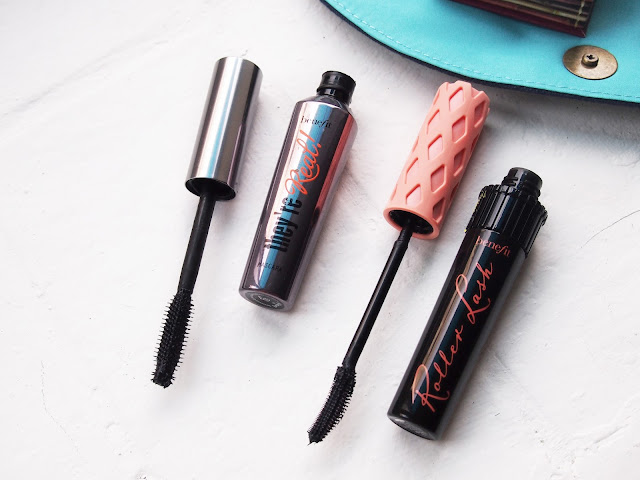 Get longer thicker lashes with benefit cosmetics they're real mascara and roller lash mascara. if you have short, soft and thin lashes get these two mascara and you will have an amazing both upper and lower lashes. they're real mascara is for lengthening and roller lash (perfect for asian eyes) is for volume.