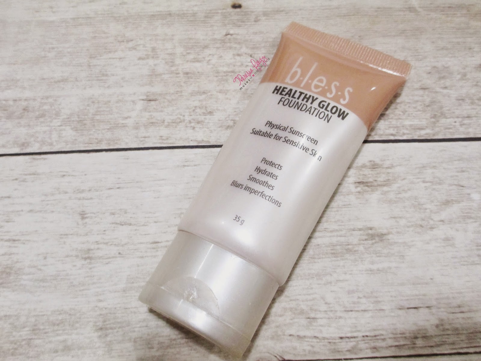 BLESS HEALTHY GLOW FOUNDATION REVIEW, SWATCHES, FOTD & TEST