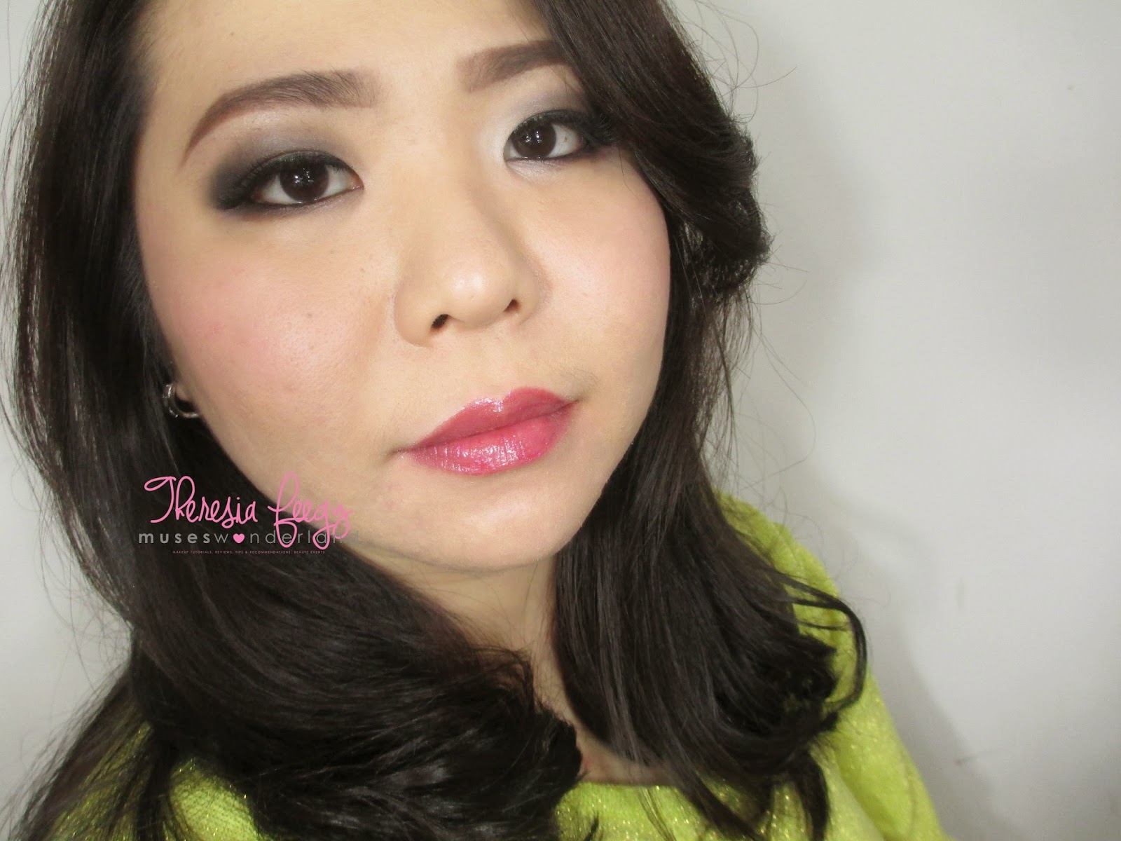 MAKEUP STORE SENSATION LIPGLOSS IN AMARANTH SWATCHES, FOTD AND REVIEW warna lipgloss yang natural, lipgloss natural color, warna natural untuk semua warna kulit, one color to fit all skin tone, review, amaranth lipgloss by makeup store, one day makeup class,