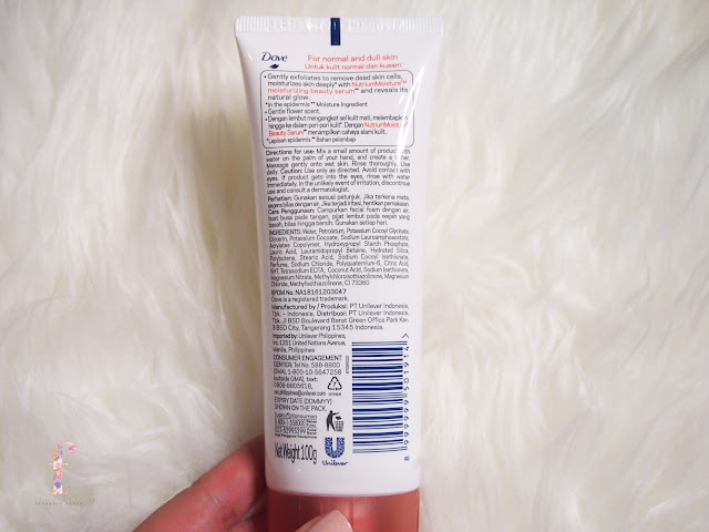 DOVE FACIAL CLEANSER beauty moisture, inner glow and deep pure have a fruity refreshing scents. The packaging is efficient with a flip open tube cap with a soft plastic material that makes it easy to squeeze and get the product.  The cleanser itself has a creamy texture that gives a smooth silky feels on the skin. All of them has a white color cream texture regardless the types of cleanser. The consistency is lightweight, not too runny nor thick. It gentle cleanses the face and replenishes moisture deep down the skin, leaving a non dry, beautiful, clean and smooth skin behind. This product contains petroleum jelly that locks the moisture and it doesn't contain sulphur so saves the skin from a harsh effect.
