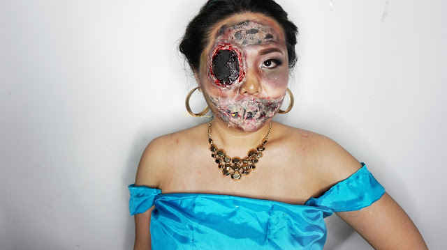 EASY HALLOWEEN INSPIRED LOOK- ZOMBIE PRINCESS JASMINE SPECIAL EFFECT AND FACE PAINTING MAKEUP TUTORIAL How to look like a zombie princess jasmine for halloween. Special Effect makeup with some face painting for you who loves the scary, gory and bloody makeup for Halloween. Come and Join my Makeup and Hairdo Course to learn the technique with Theresia Feegy in Jakarta. Available for Personal Makeup Course, Advance Intense Pro Makeup Course, One Day Wedding Makeup Course and Basic Hairdo Course. For pricing and inquiries, kindly email to muses.wonderland@yahoo.com
