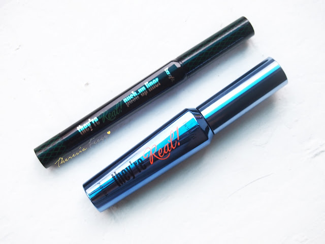 The amazing long lasting, high pigmentation, waterproof, smudge-proof, lengthening, volumizing product for everyone to own, Benefit Cosmetics They're Real Push Up Liner in Beyond Green and They're Real Mascara in Beyond Blue review. Come and Join my Makeup and Hairdo Course to learn the technique with Theresia Feegy in Jakarta. Available for Personal Makeup Course, Advance Intense Pro Makeup Course, One Day Wedding Makeup Course and Basic Hairdo Course. For pricing and inquiries, kindly email to muses.wonderland@yahoo.com