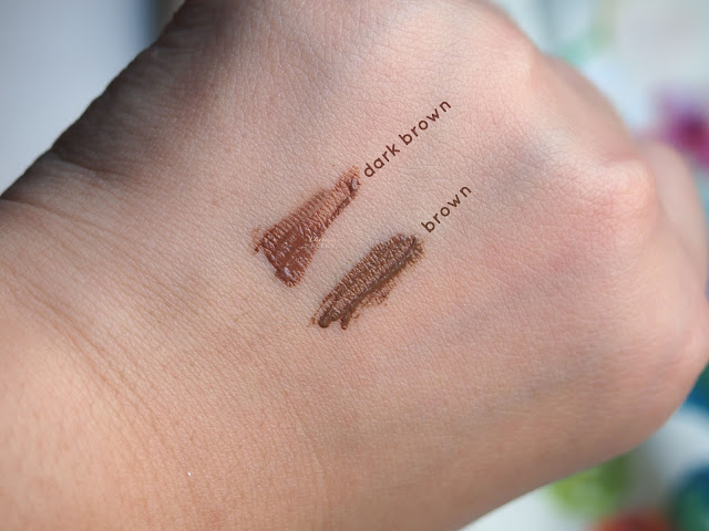 MIZON CORRECT BROWCARA IN BROWN AND DEEP BROWN REVIEW Mizon Correct Browcara has an amazing color pigmentation and consistency. The color spread so evenly and easily all over the brow hair. It feels lightweight and last long. This product easy to use for beginner, dries very fast and last long.